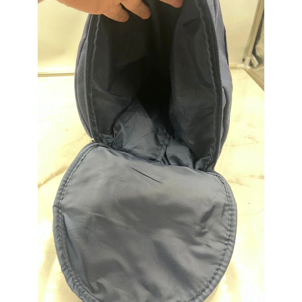 Polo Ralph Lauren Fragrances Navy Blue Canvas Duffel Bag Weekend Travel Gym Bag